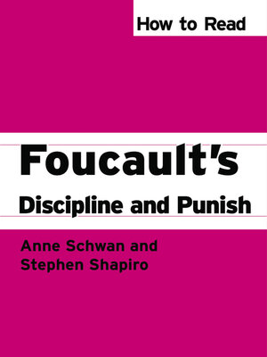 cover image of How to Read Foucault's Discipline and Punish